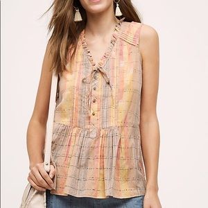 Anthropologie Holding Horses Faye Tank Top